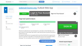 Access webmail.lssmn.org. Outlook Web App
