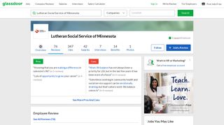 Lutheran Social Service of Minnesota - lssmn.org | Glassdoor