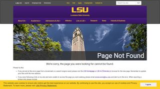 Experience LSU - Louisiana State University