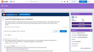 Do all LSU students get access to Office365? : LSU - Reddit