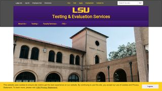 LSU Testing & Evaluation Services - Louisiana State University