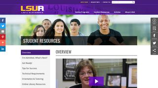 Online Student Resources | LSU Alexandria Online