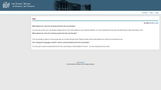LSUC Help - Law Society Portal