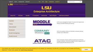 Moodle Home - Louisiana State University