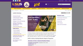 LSUS Online - LSU Shreveport