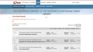 Life Insurance Company of the Southwest (LSW) automates forms on ...