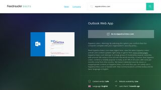 Get Eippatra.lntecc.com news - Outlook Web App - Deets Feedreader