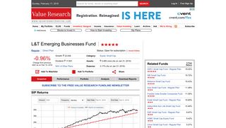L&T Emerging Businesses Fund : Fund Snapshot : L&T Mutual Fund ...