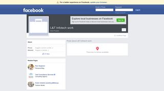 L&T Infotech work - Work Position | Facebook