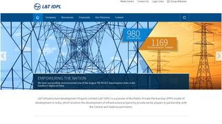 L&T IDPL: Infrastructure Projects Development Company in India