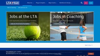 Career Opportunities At The LTA & Tennis Foundation | LTA