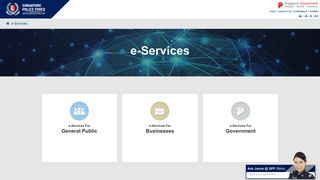 E-Services - Singapore Police Force