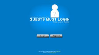 LTAH Forums Archive: Login Required