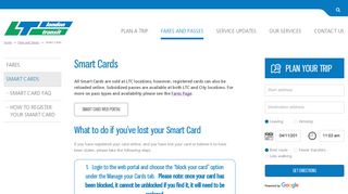 Smart Cards – London Transit Commission