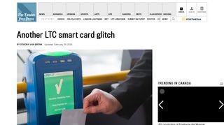 Another LTC smart card glitch | The London Free Press
