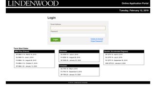 LU Online Application Portal - Apply to Lindenwood University