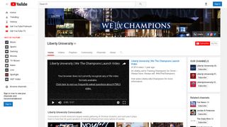 Liberty University - YouTube