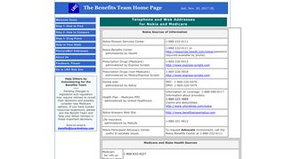 LRO Benefits Team Home Page - Lucent Retirees