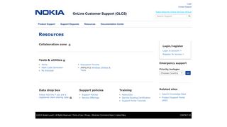 Resources - Nokia Support Portal - Alcatel-Lucent - Nokia Networks