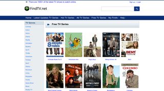 Free TV Series - Free TV Shows | Free TV Series | findtv.net