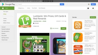 Lucktastic: Win Prizes, Gift Cards & Real Rewards - Apps on Google ...