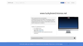 Luckybrand.kronos.net - Kronos Workforce Central R - www ...
