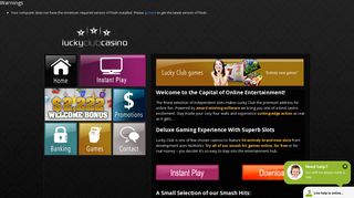Games - Lucky Club Casino