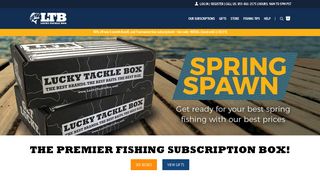 Lucky Tackle Box | Monthly Fishing Bait & Tackle Subscriptions Boxes ...