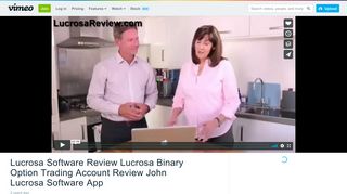 Lucrosa Software Review Lucrosa Binary Option Trading Account ...