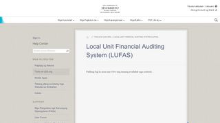Local Unit Financial Auditing System (LUFAS) - LDS.org