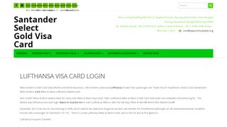 Lufthansa Visa Card Login - Vorräte Der Wächterinnen