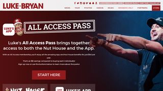 Luke Bryan :: All Access Pass