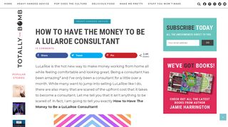 How to Have The Money to Be a LuLaRoe Consultant