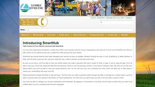 Introducing SmartHub | Lumbee River Electric Membership Corporation