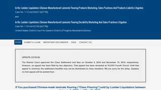 Lumber Liquidators Chinese-Manufactured Laminate Flooring ...
