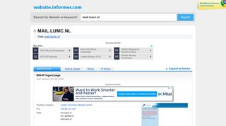 mail.lumc.nl at WI. BIG-IP logout page - Website Informer