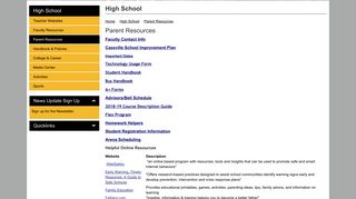 Cassville R-IV School District - Parent Resources