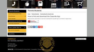 Cassville R-IV School District - How to find and download the ...
