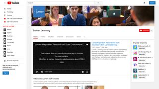 Lumen Learning - YouTube