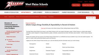 Infinite Campus Brings Flexibility & Dependability to Parents ...