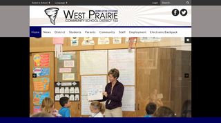 West Prairie Community Unit District #103: Home