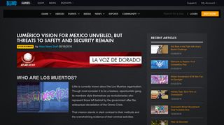 LumériCo Vision for Mexico Unveiled, but Threats to Safety and ...