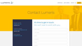Contact Lumeris | Value-Based Care Strategy, Technology