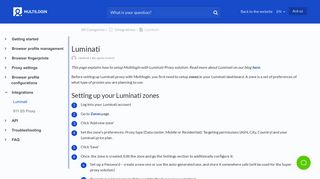 Multilogin Knowledgebase - Luminati