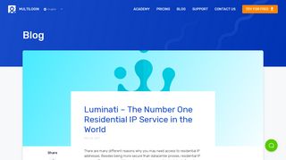 Luminati – The Number One Residential IP Service in the World ...