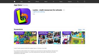 Lumio - math resources for schools on the App Store - iTunes - Apple