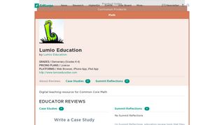 Lumio Education | Product Reviews | EdSurge