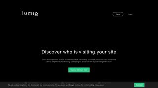 Lumio Analytics | Discover who is visiting your site
