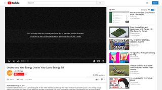 Understand Your Energy Use on Your Lumo Energy Bill - YouTube