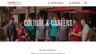 Careers | LunaGrill.com